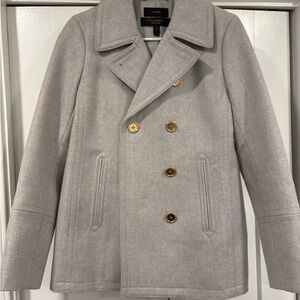 J. Crew Wool Cashmere Peacoat